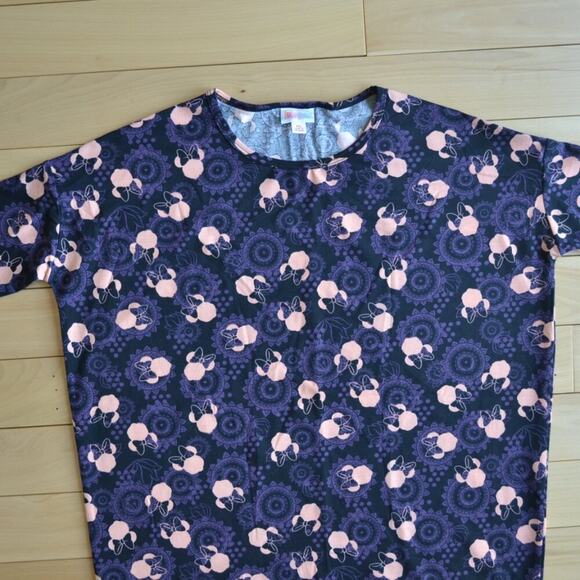 NWT LuLaRoe Disney Irma Micky Mouse Tee T Shirt - Picture 2 of 4